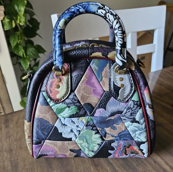 Coach X Kaffe Fassett Patchwork Marleigh Bag - Picture 2 of 9